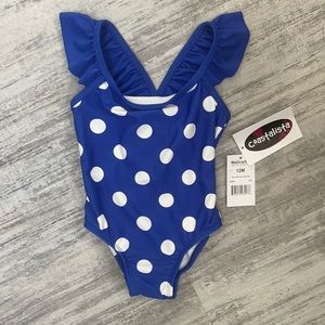 NWT 12mo Coastalista  one piece swim suit